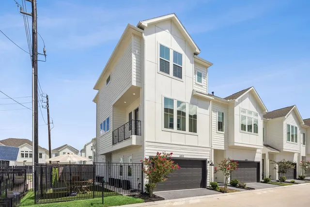 a view of a building with a street