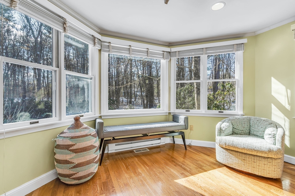 19 Sears Road Wayland, MA 01778 - Photo 22 of 42 a living room with furniture and a large window