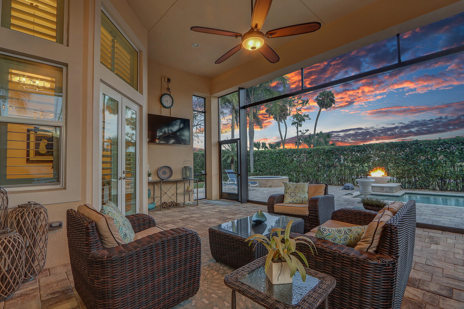 162 Sonata Drive Jupiter, FL 33478 - Photo 42 of 78 Patio Twilight