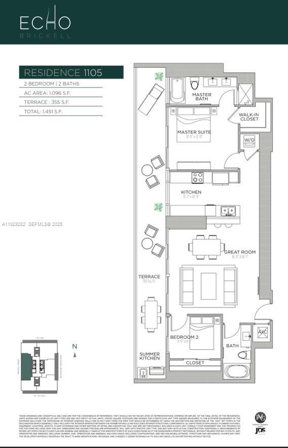 1451 Brickell Avenue, Unit 1105 Miami, FL 33131 - Photo 20 of 47