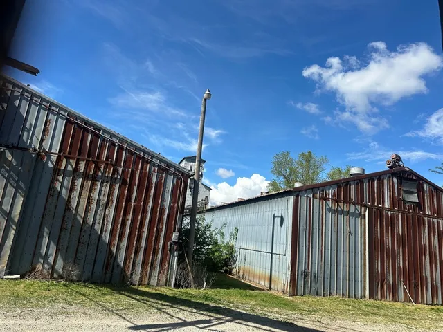 a view of a pathway of a patio