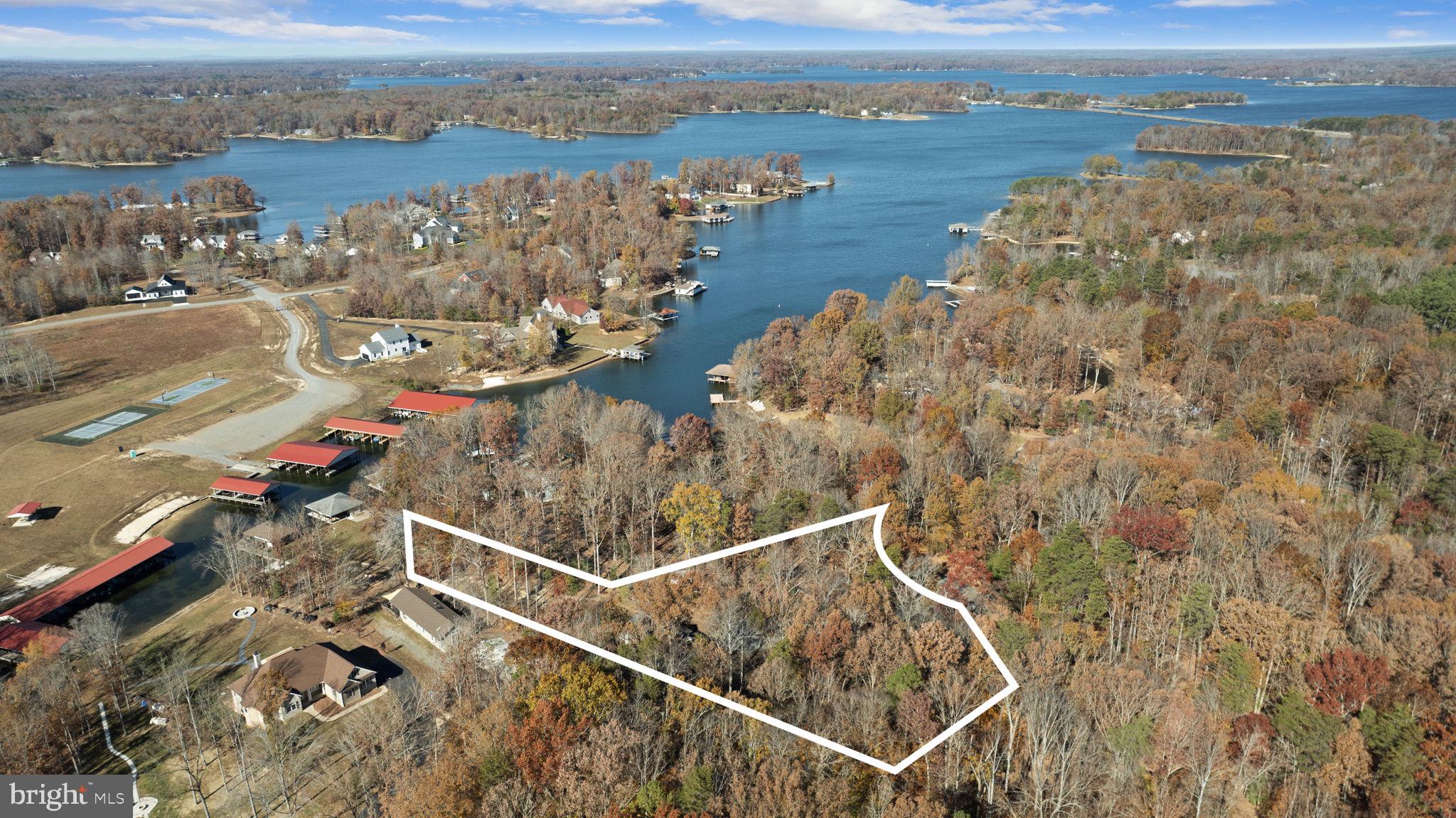 14 Oak Road Bumpass, VA 23024 - Photo 14 of 75 an aerial view of house with yard and ocean view