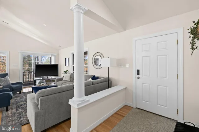 a kitchen with appliances cabinets and a counter top space