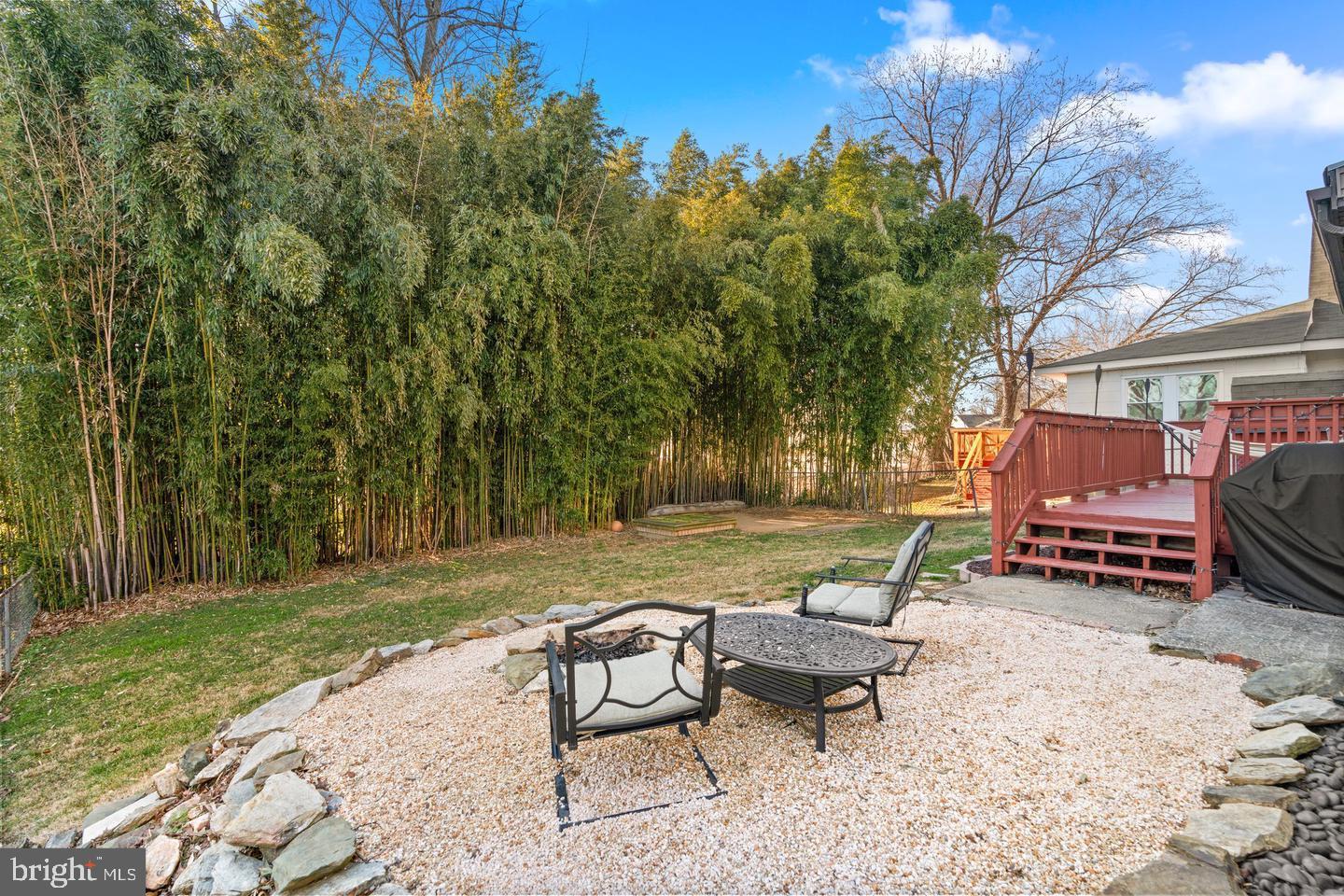 12908 Estelle Road Silver Spring, MD 20906 - Photo 14 of 19 a view of a backyard with sitting area