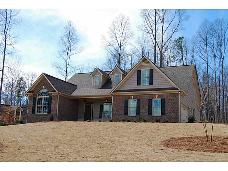 Exterior Front. Just completed!  Mountain Brooke North Subdivision!  Exquisite Ranch set back atop expansive front yard!