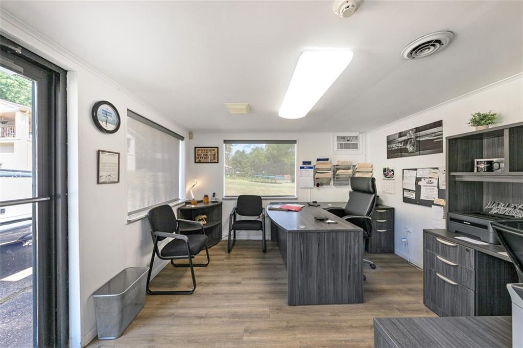 3275 Hills Church Road Export, PA 15632 - Photo 4 of 21 a workspace with wooden floor