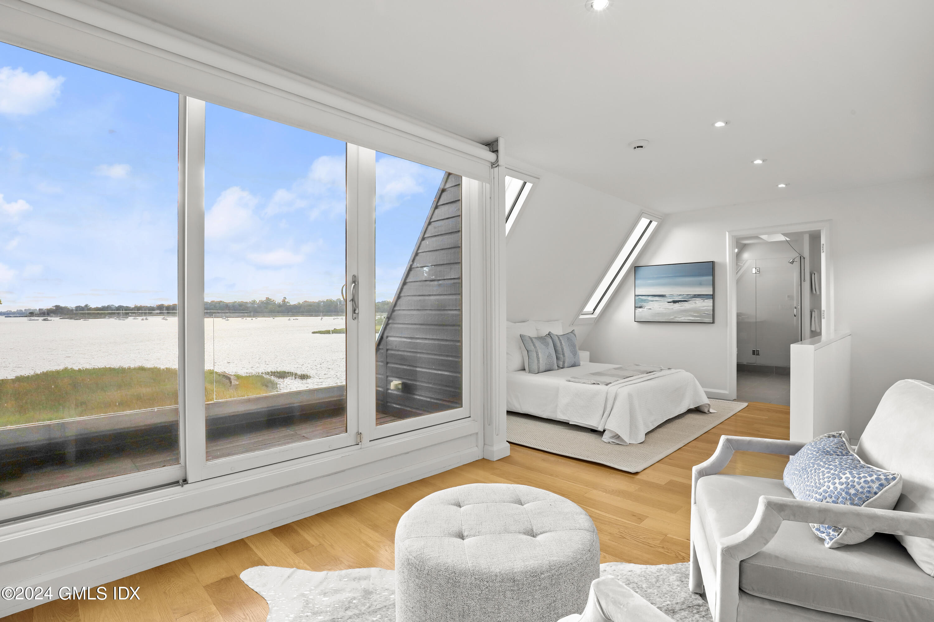 46 Carriglea Drive Riverside, CT 06878 - Photo 37 of 48 a living room with furniture and a large window