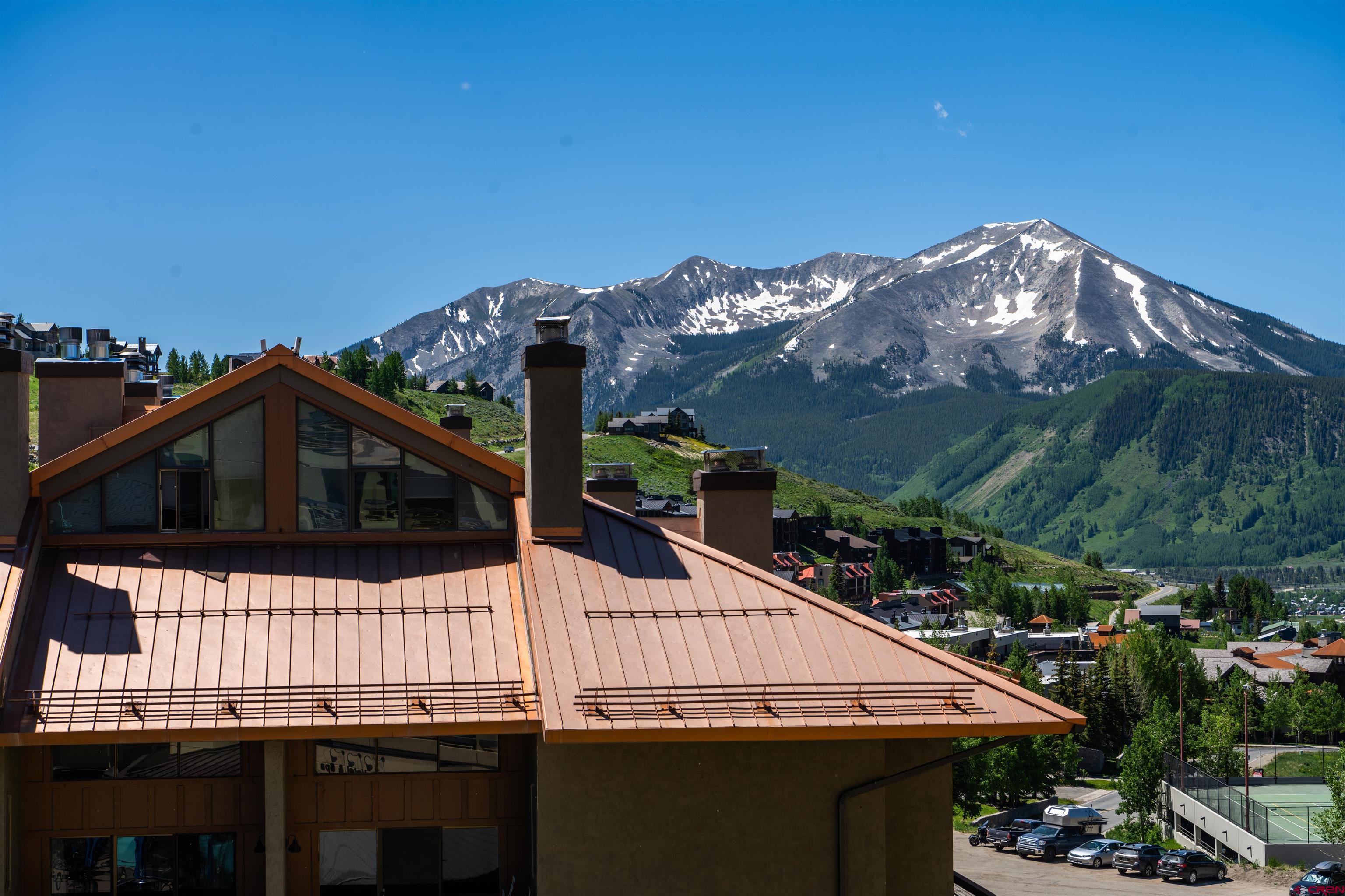 500 Gothic Road, Unit 536 Crested Butte, CO 81225 - Photo 19 of 25 a view of a house with a balcony