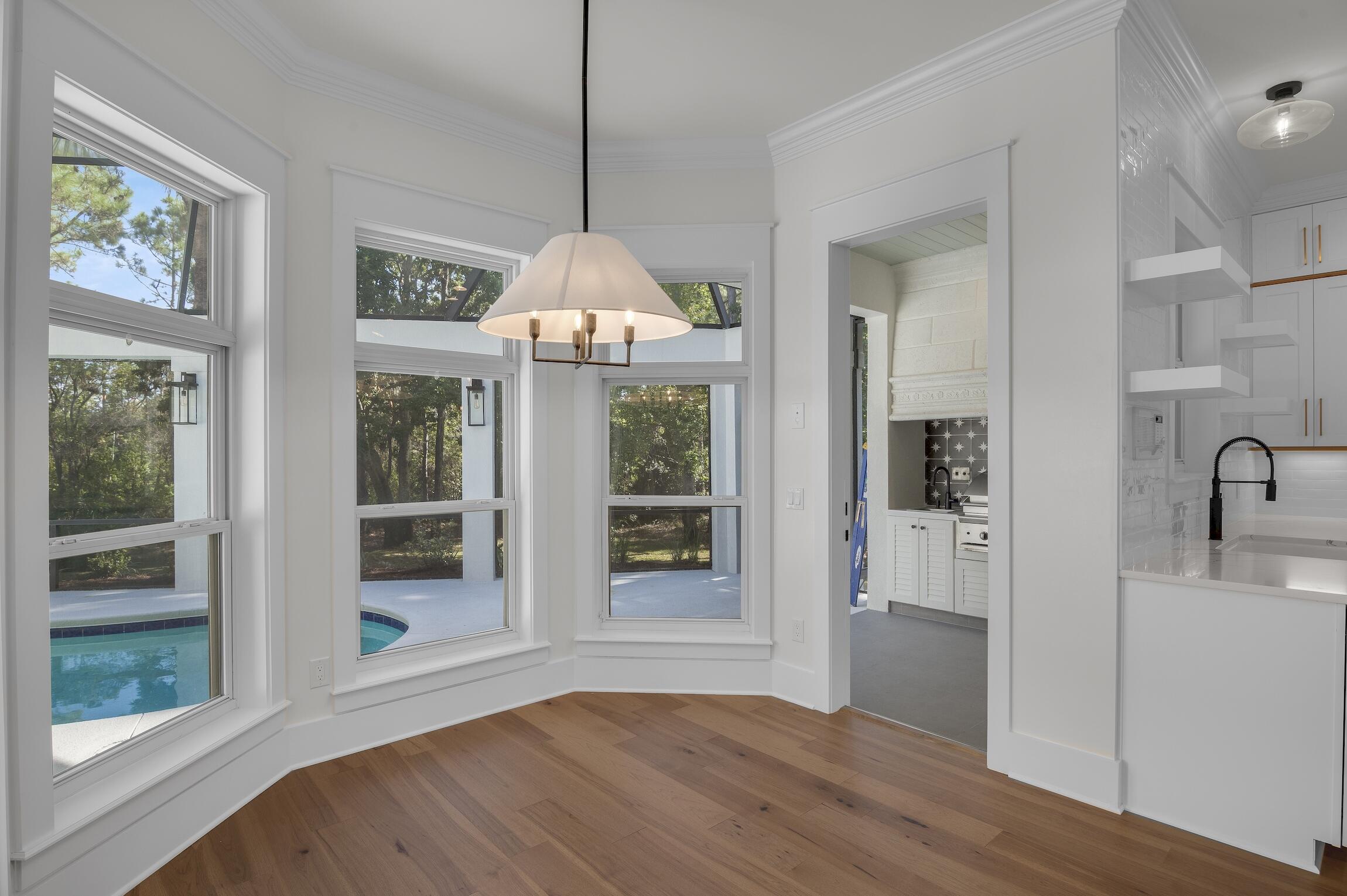 488 Regatta Bay Boulevard Destin, FL 32541 - Photo 17 of 46 a view of empty room with cabinet and windows