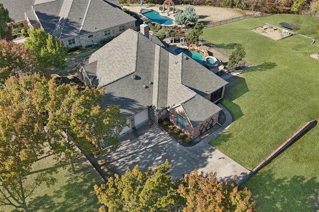 3611 Skinner Road Midlothian, TX 76065 - Photo 40 of 40 an aerial view of a house