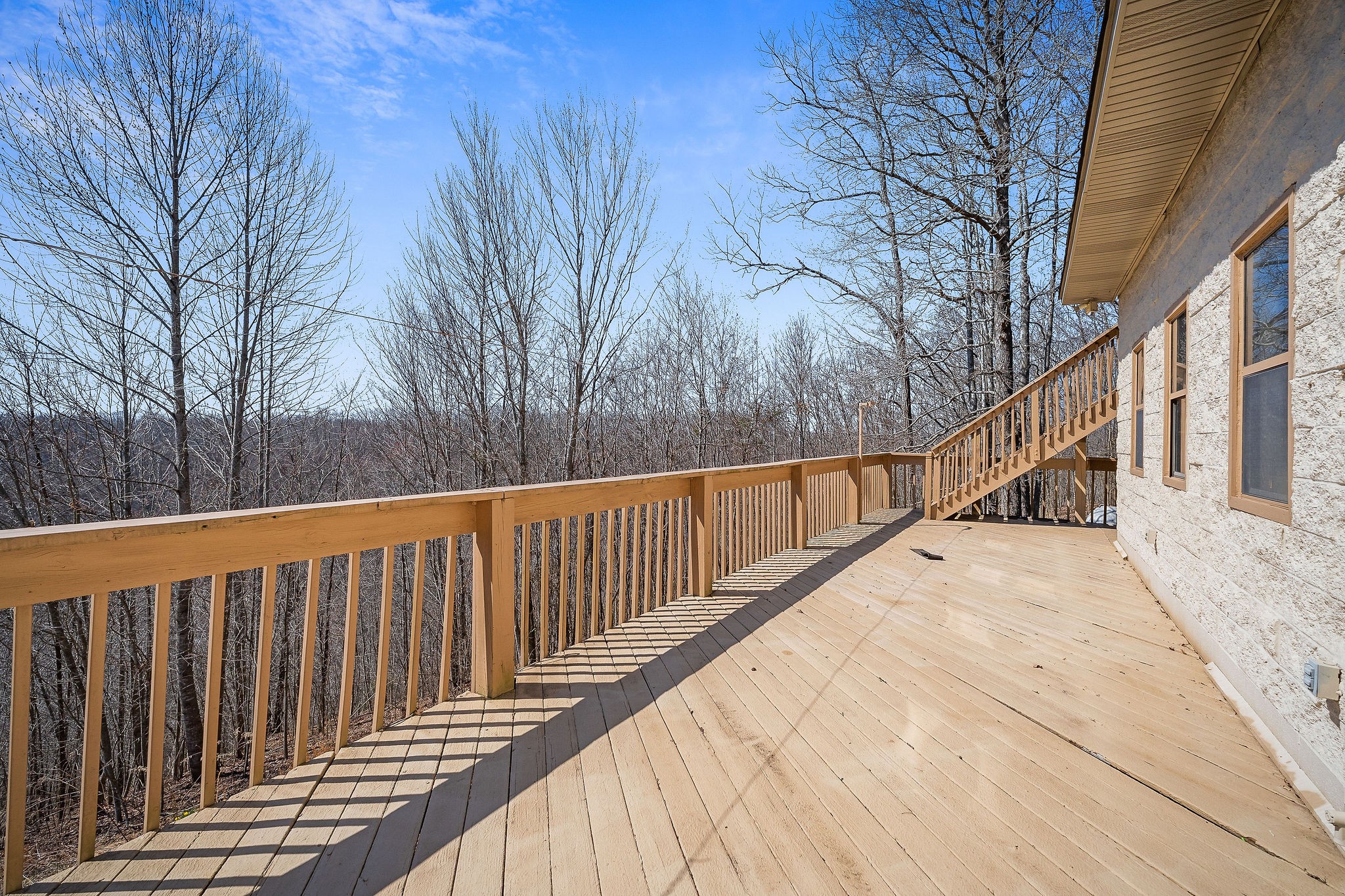 5980 Ashburn Road Baxter, TN 38544 - Photo 39 of 65 a view of balcony with wooden floor and fence
