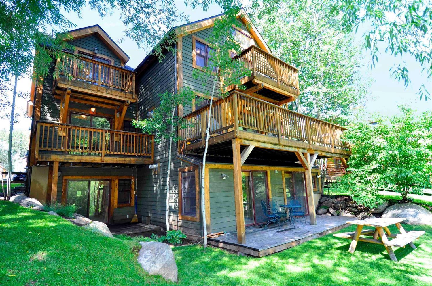 440 Eagle River Street Minturn, CO 81645 - Photo 24 of 24 a view of a house with a yard porch and sitting area