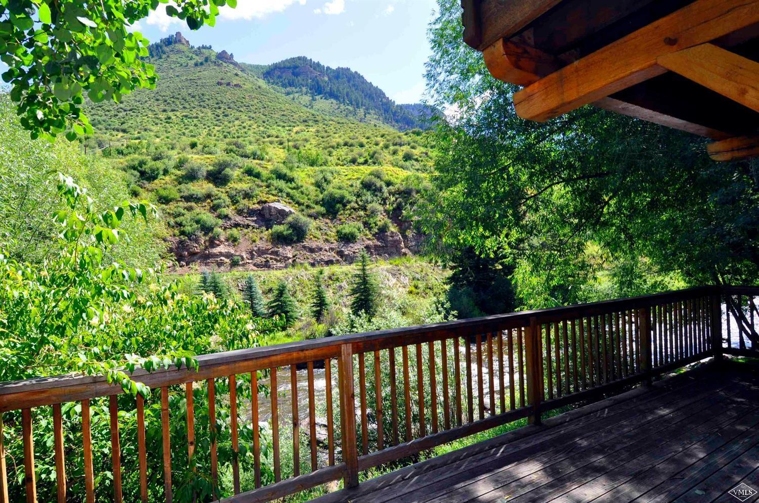 440 Eagle River Street Minturn, CO 81645 - Photo 3 of 24 a view of a balcony with a pot