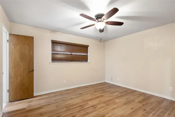 wooden floor in an empty room