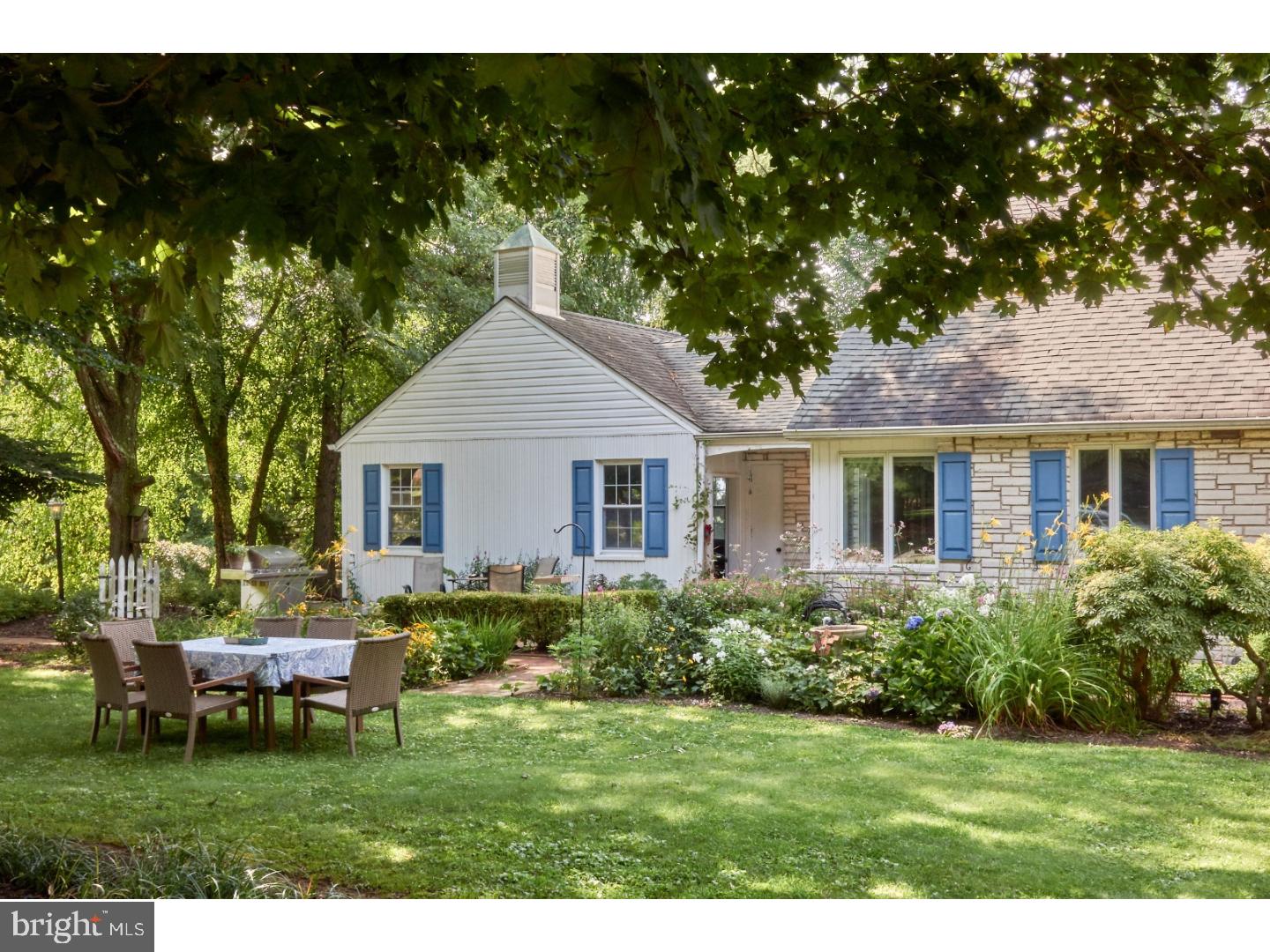 720 Panorama Road Villanova, PA 19085 - Photo 2 of 19 a front view of house with a garden