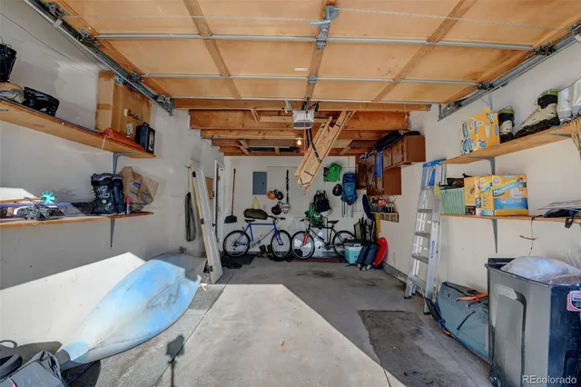 a view of a storage room with a lot of stuff