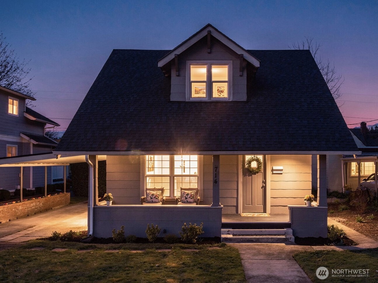 714 G Street Centralia, WA 98531 - Photo 1 of 40 a front view of house with yard