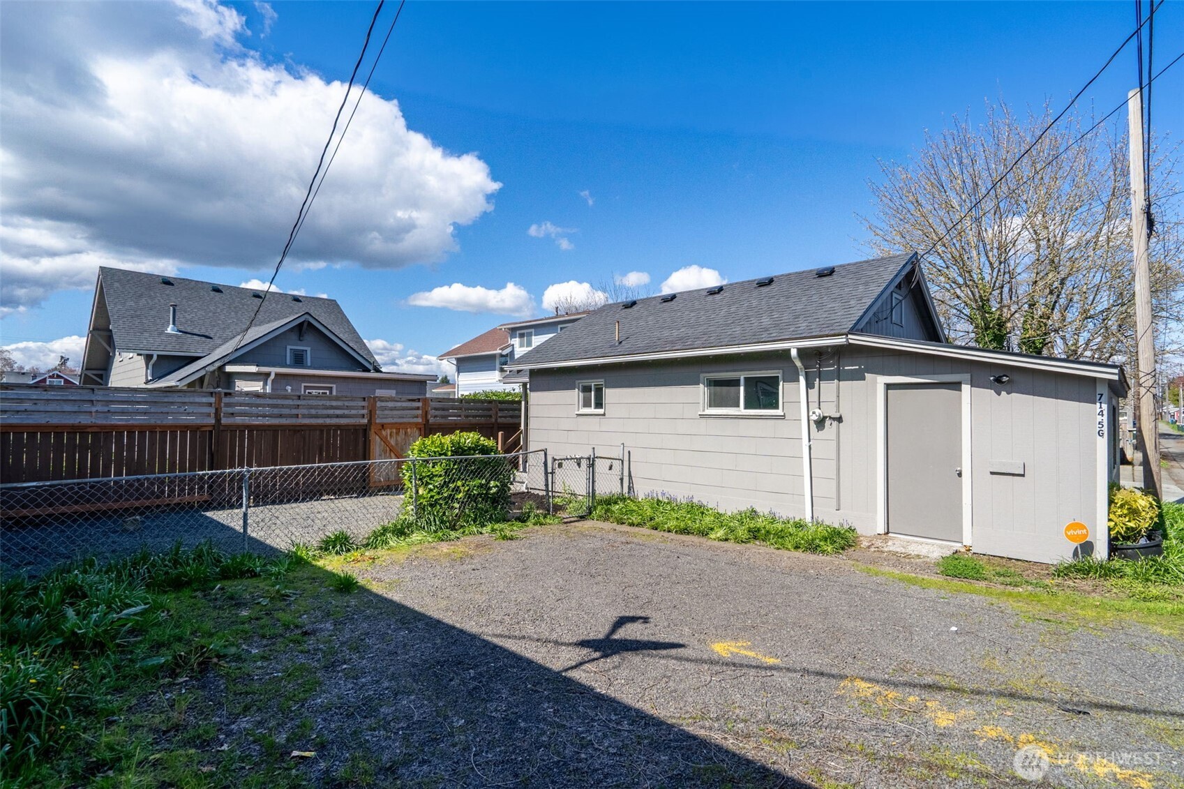 714 G Street Centralia, WA 98531 - Photo 30 of 40 a view of a house with a yard and garage