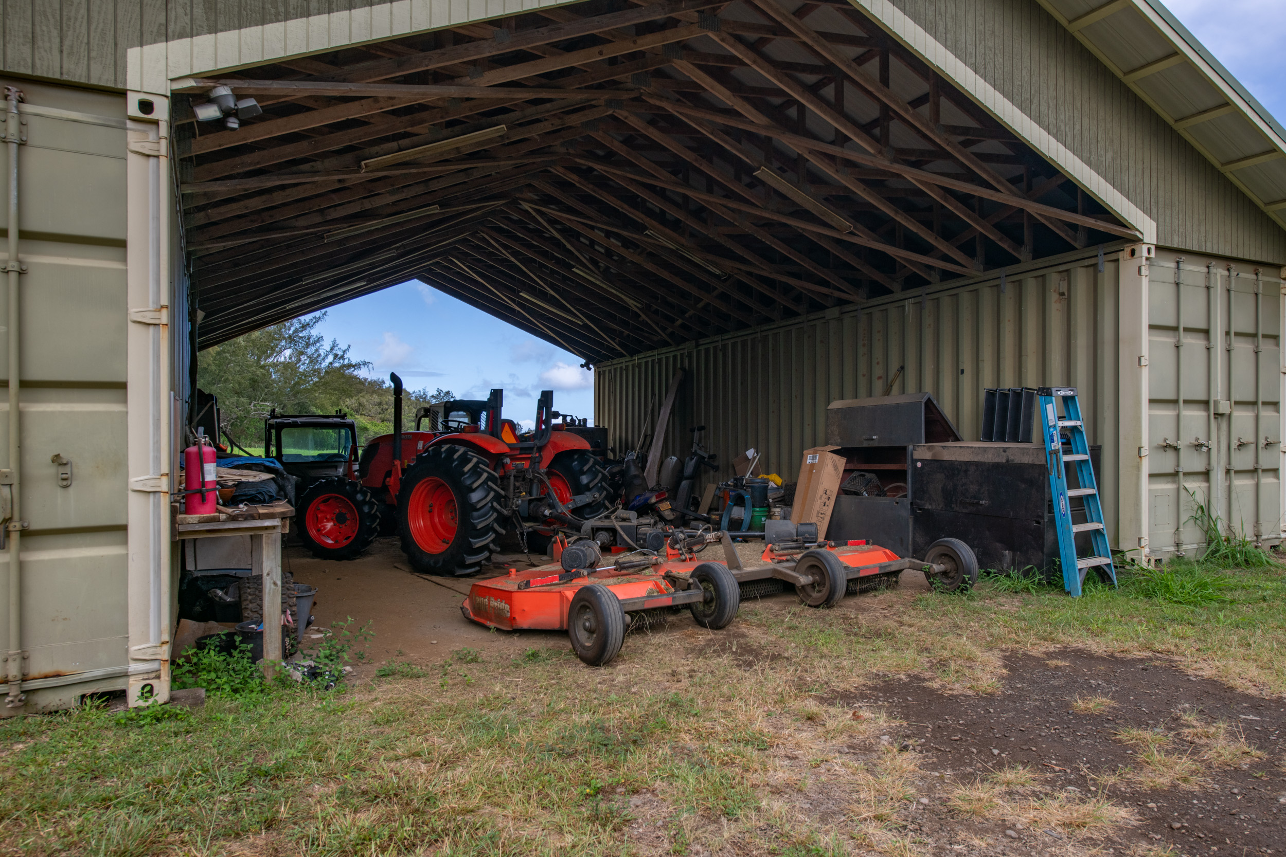 53-4223 Lot 4 Pratt Road Kapaau, HI 96755 - Photo 26 of 30 a view of a storage room with a lot of stuff