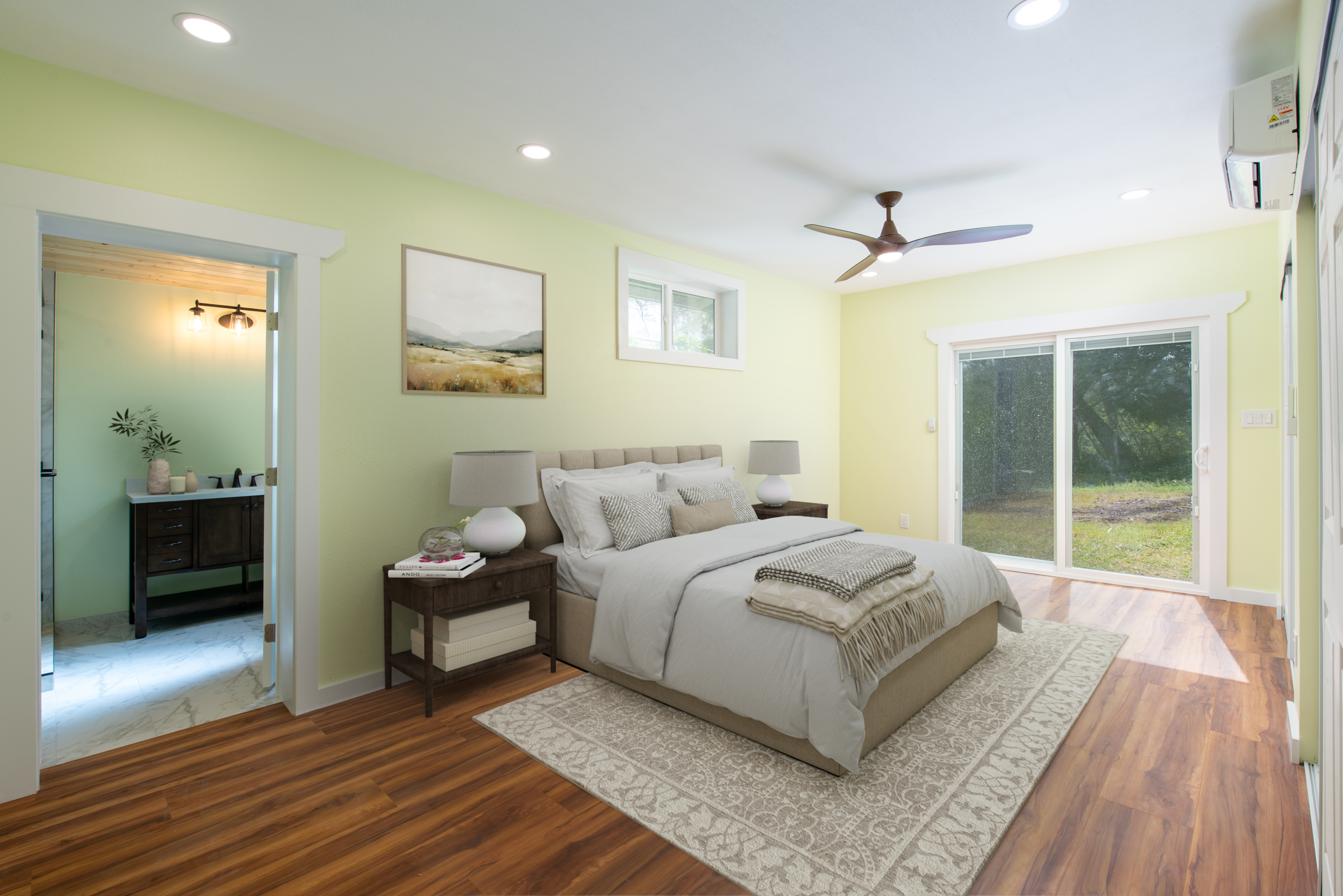 53-4223 Lot 4 Pratt Road Kapaau, HI 96755 - Photo 8 of 30 a spacious bedroom with a bed and a couch
