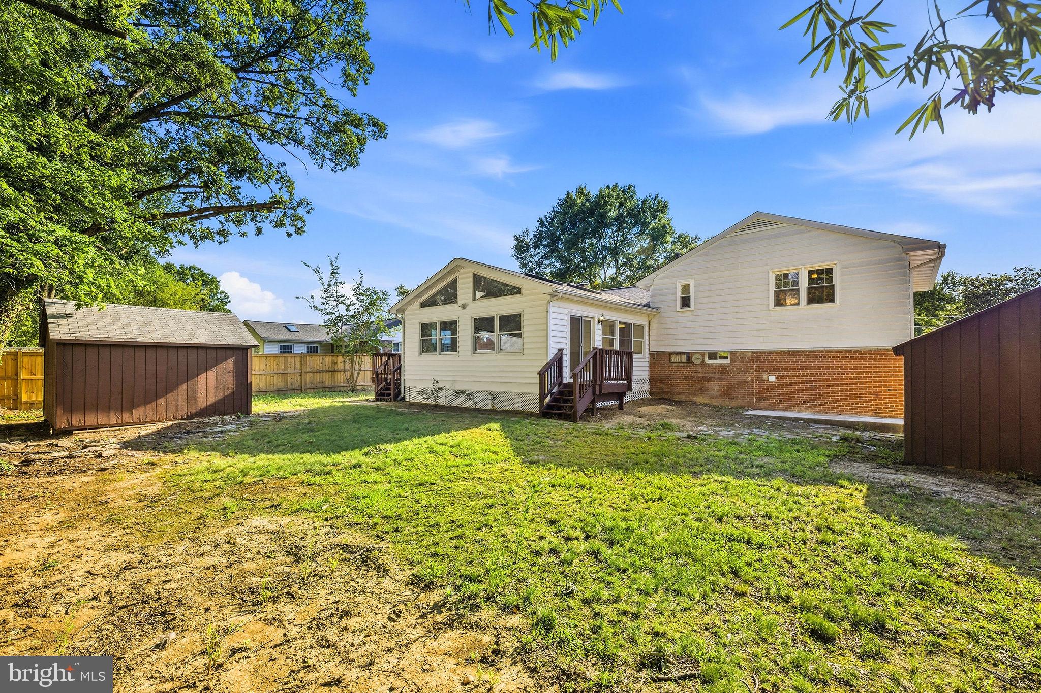 5211 Gilpin Drive Springfield, VA 22151 - Photo 43 of 53 Spacious backyard with endless potential.