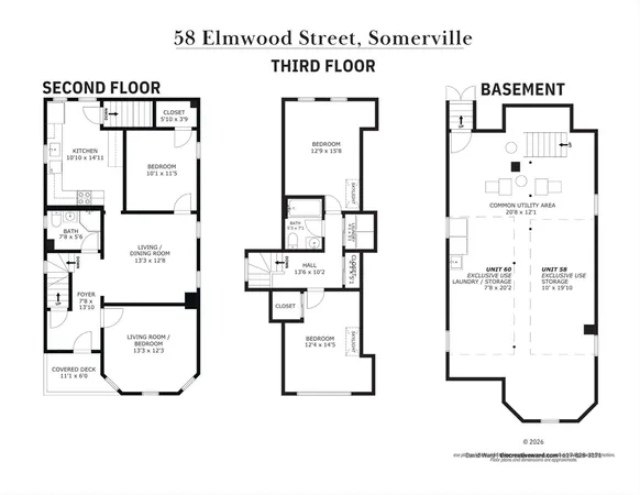 $1,170,000 | 58-60 Elmwood Street, Unit 58, Somerville, MA 02144