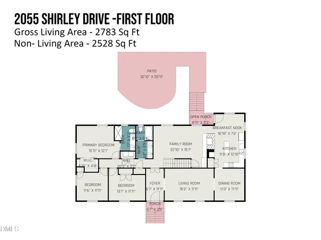 $475,500 | 2055 Shirley Drive, Burlington, NC 27215