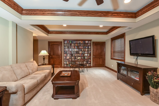 4553 Wolf Road Western Springs, IL 60558 - Photo 26 of 35 a living room with furniture and a flat screen tv