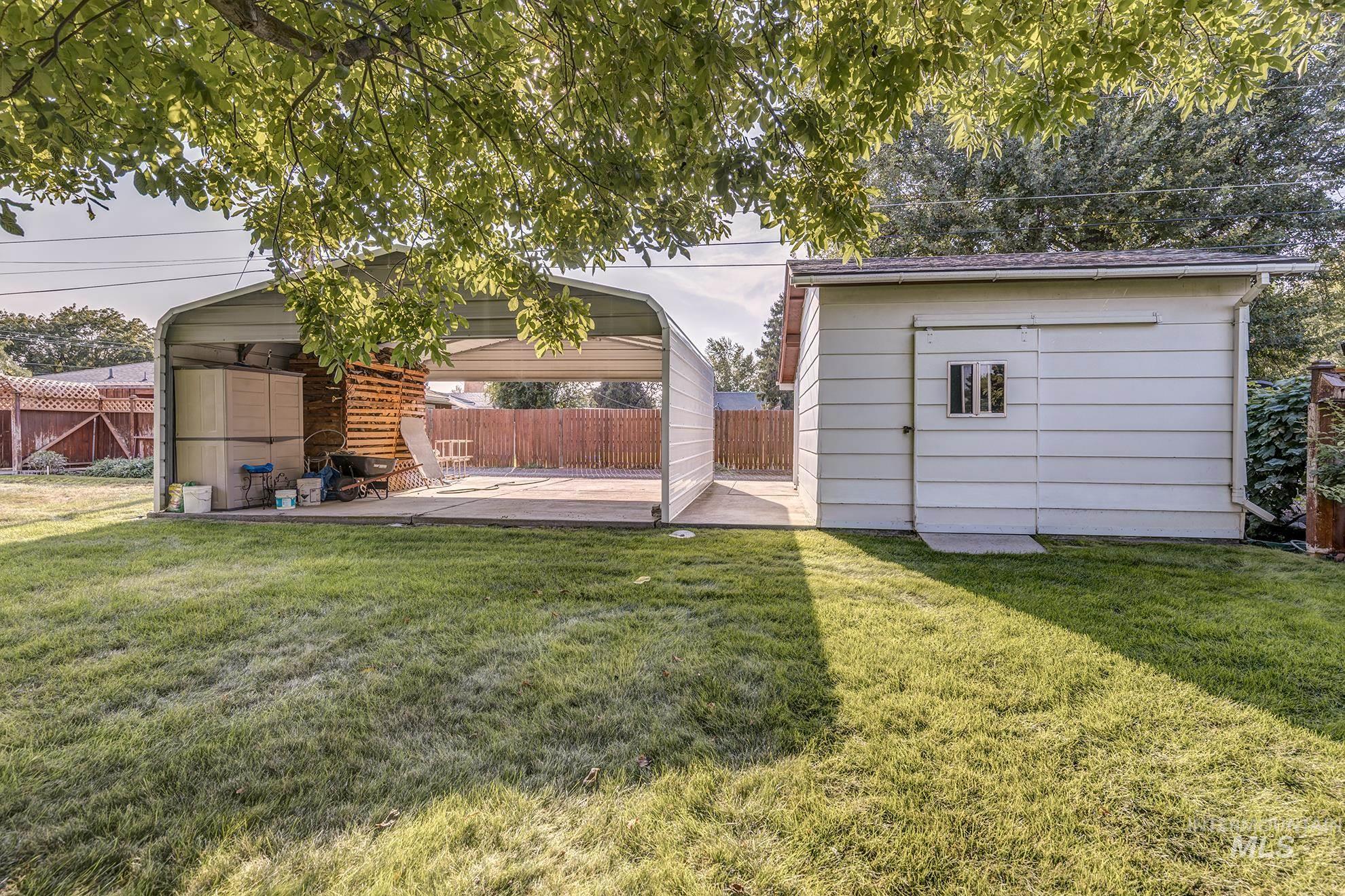 116 Pioneer Road Weiser, ID 83672 - Photo 30 of 41 View of yard with an outdoor structure