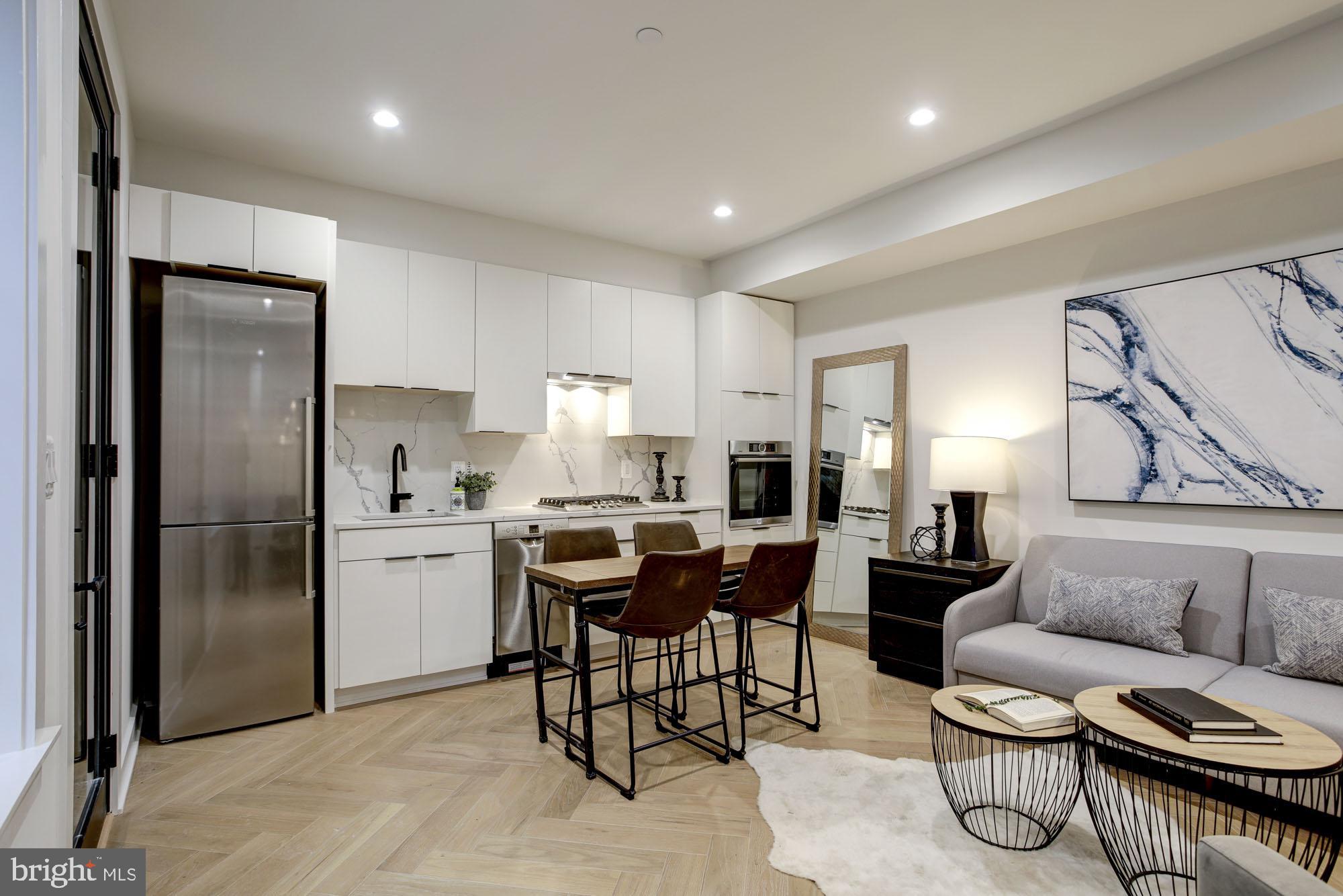 1225 11th Street Northwest, Unit 2 Washington, DC 20001 - Photo 12 of 14 Great open floor plan - photo of similar unit