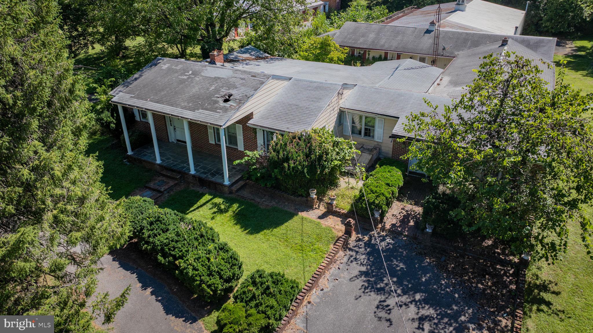 2148 Delmar Orchard Road Martinsburg, WV 25403 - Photo 12 of 22 an aerial view of house with yard and green space