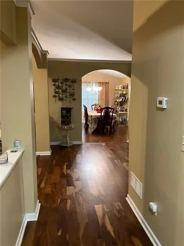 a view of livingroom with furniture and a window