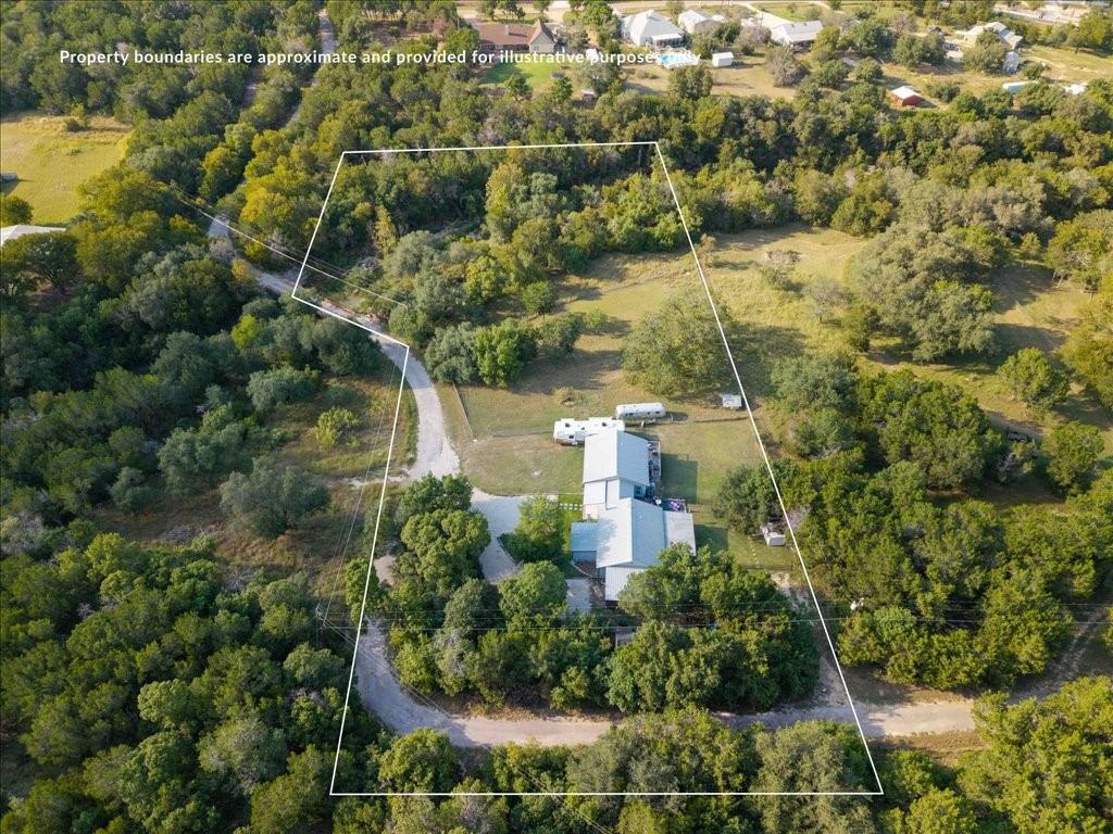 711 Lackey Creek Road Liberty Hill, TX 78642 - Photo 1 of 1 Beautiful 2.6 acres, showing approximate boundaries. This includes a portion of Lackey Creek, showing on this property.