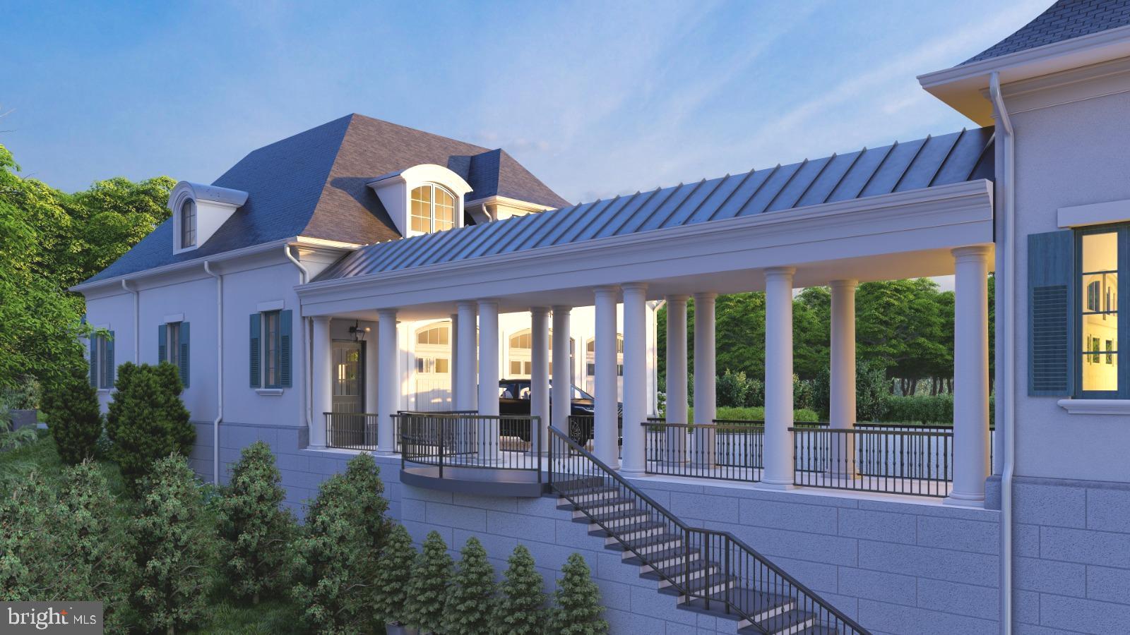 1171 Chain Bridge Road McLean, VA 22101 - Photo 35 of 44 a view of a house with a porch and furniture