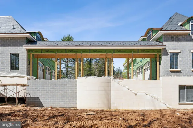 a view of a house with a balcony