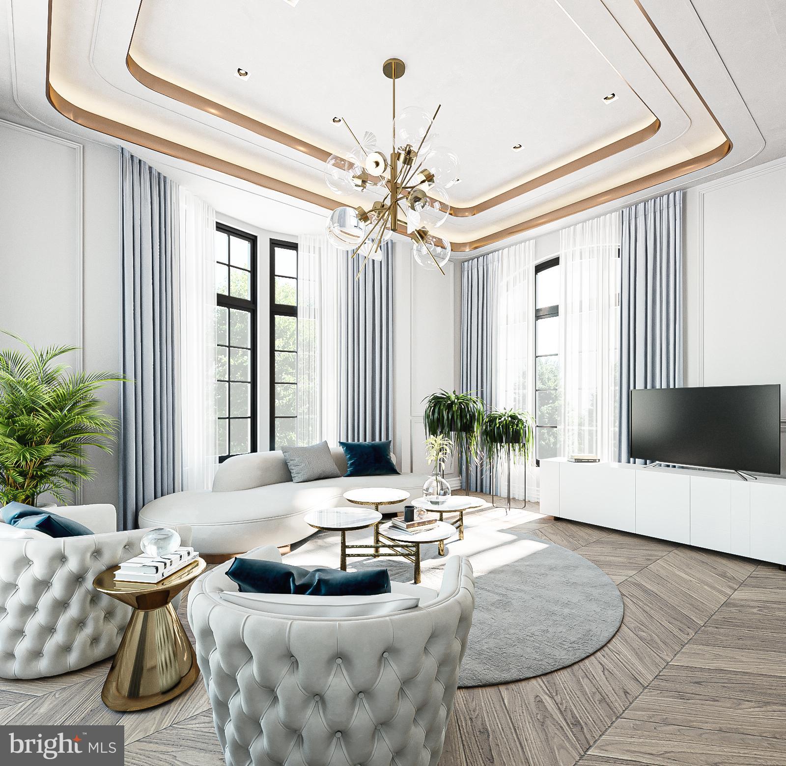 1171 Chain Bridge Road McLean, VA 22101 - Photo 8 of 44 a living room with furniture and a large window