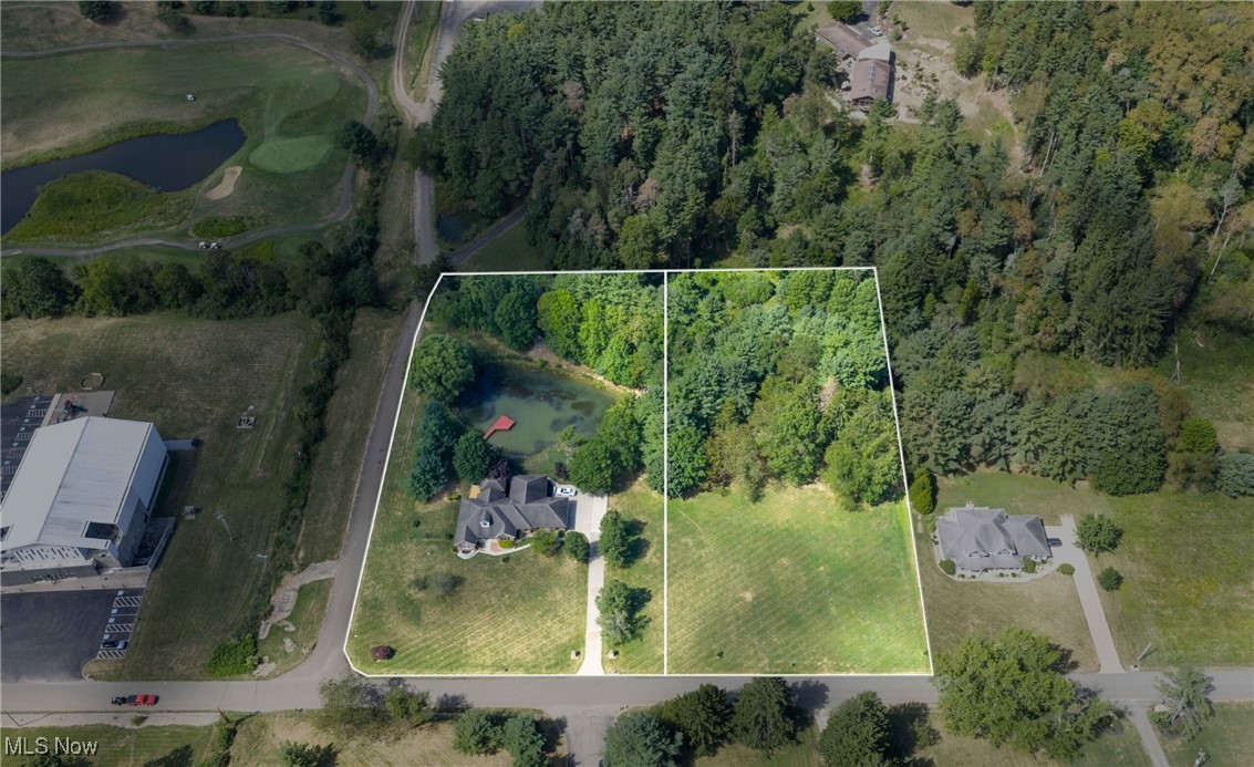 2178 Pleasant Valley Road Northeast New Philadelphia, OH 44663 - Photo 50 of 50 View of property location with a large body of water and property parcel outlined