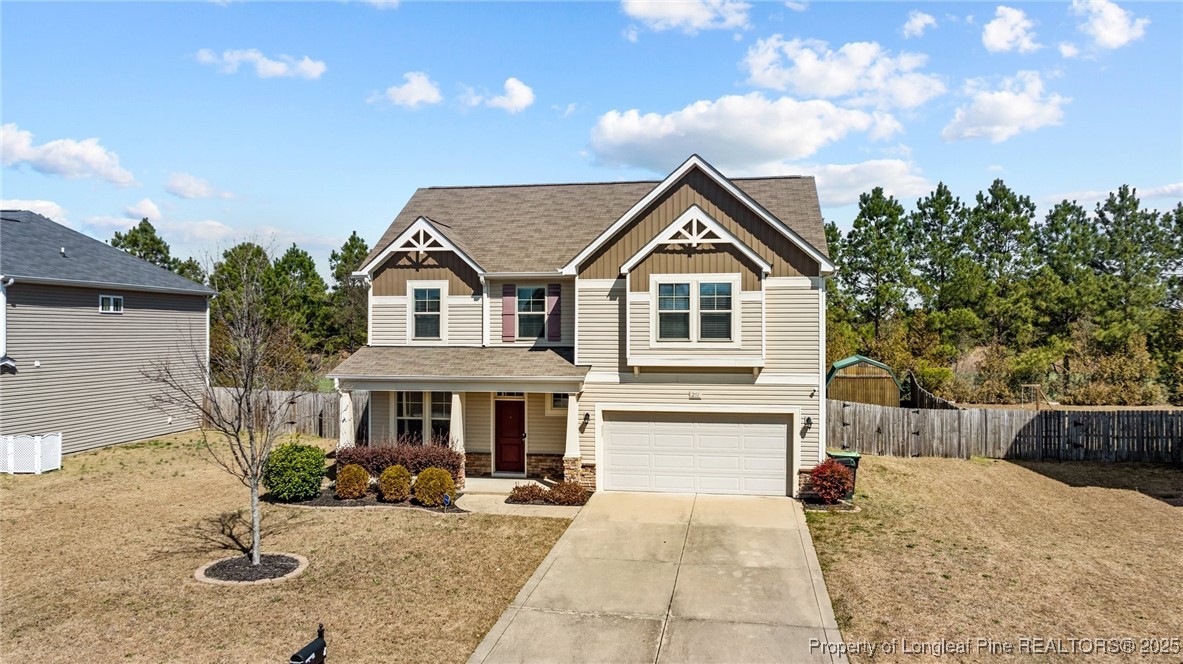 251 Crane Way Bunnlevel, NC 28323 - Photo 45 of 49 a front view of a house with yard