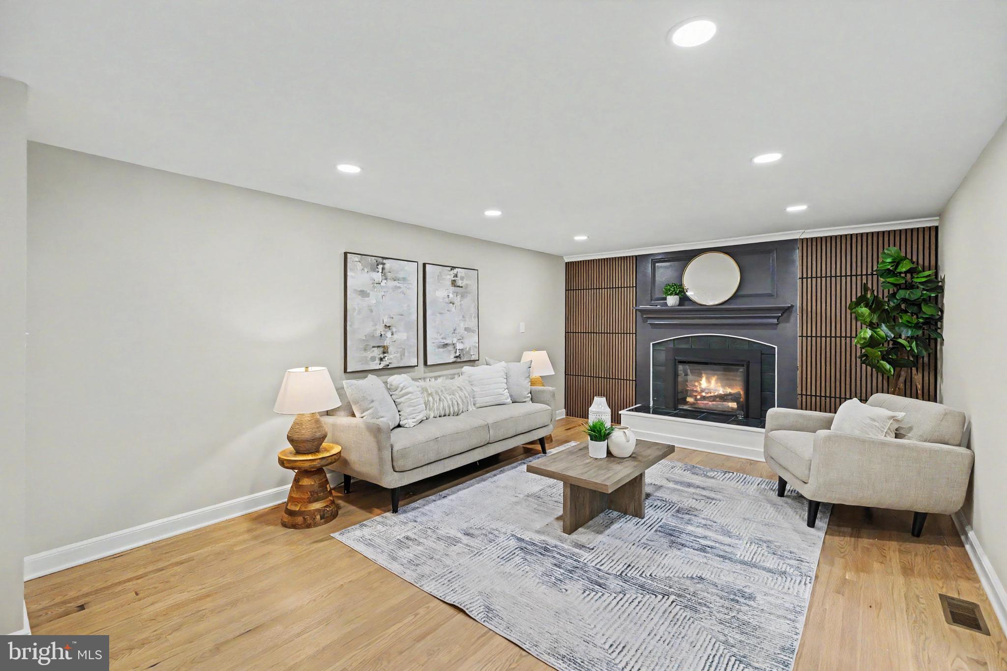 12555 Cross Country Lane Reston, VA 20191 - Photo 15 of 55 Cozy modern living space with warmth.