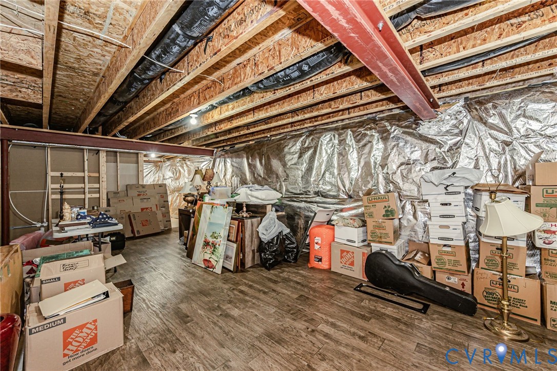 7435 Wicks Road Williamsburg, VA 23188 - Photo 74 of 82 Unfinished basement space