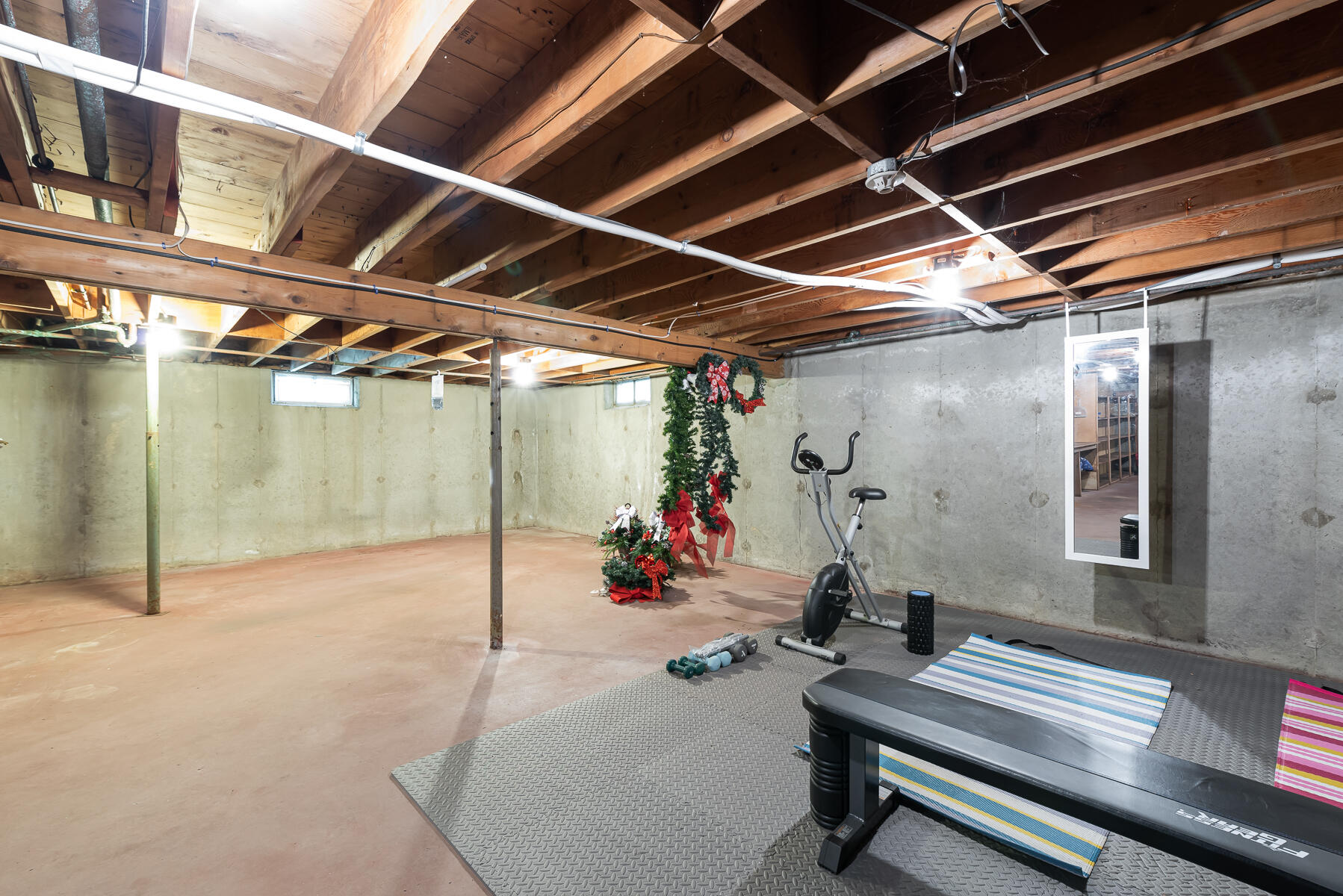 129 Bacon Road Hyannis, MA 02601 - Photo 31 of 43 a view of a room with gym equipment