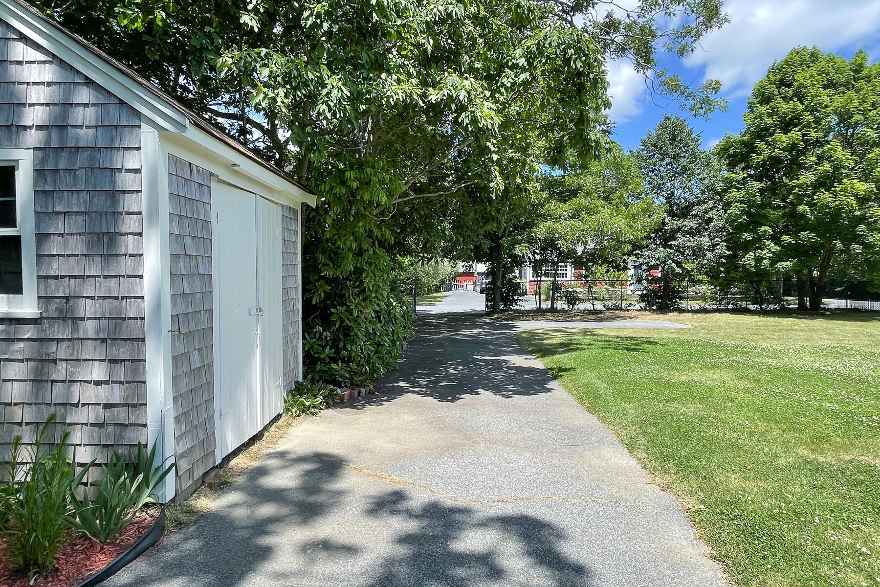 129 Bacon Road Hyannis, MA 02601 - Photo 35 of 43 a view of backyard with green space
