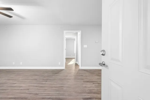 a view of bathroom with shower