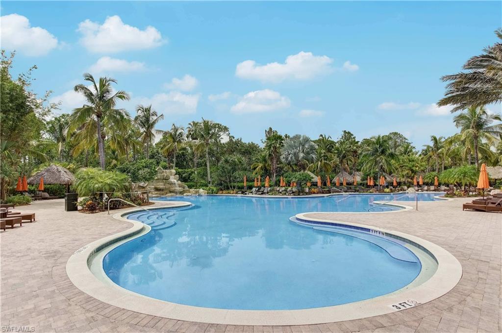 9076 Rialto Street, Unit 6204 Naples, FL 34113 - Photo 46 of 50 Resort-style pool with a curvilinear design and integrated steps
