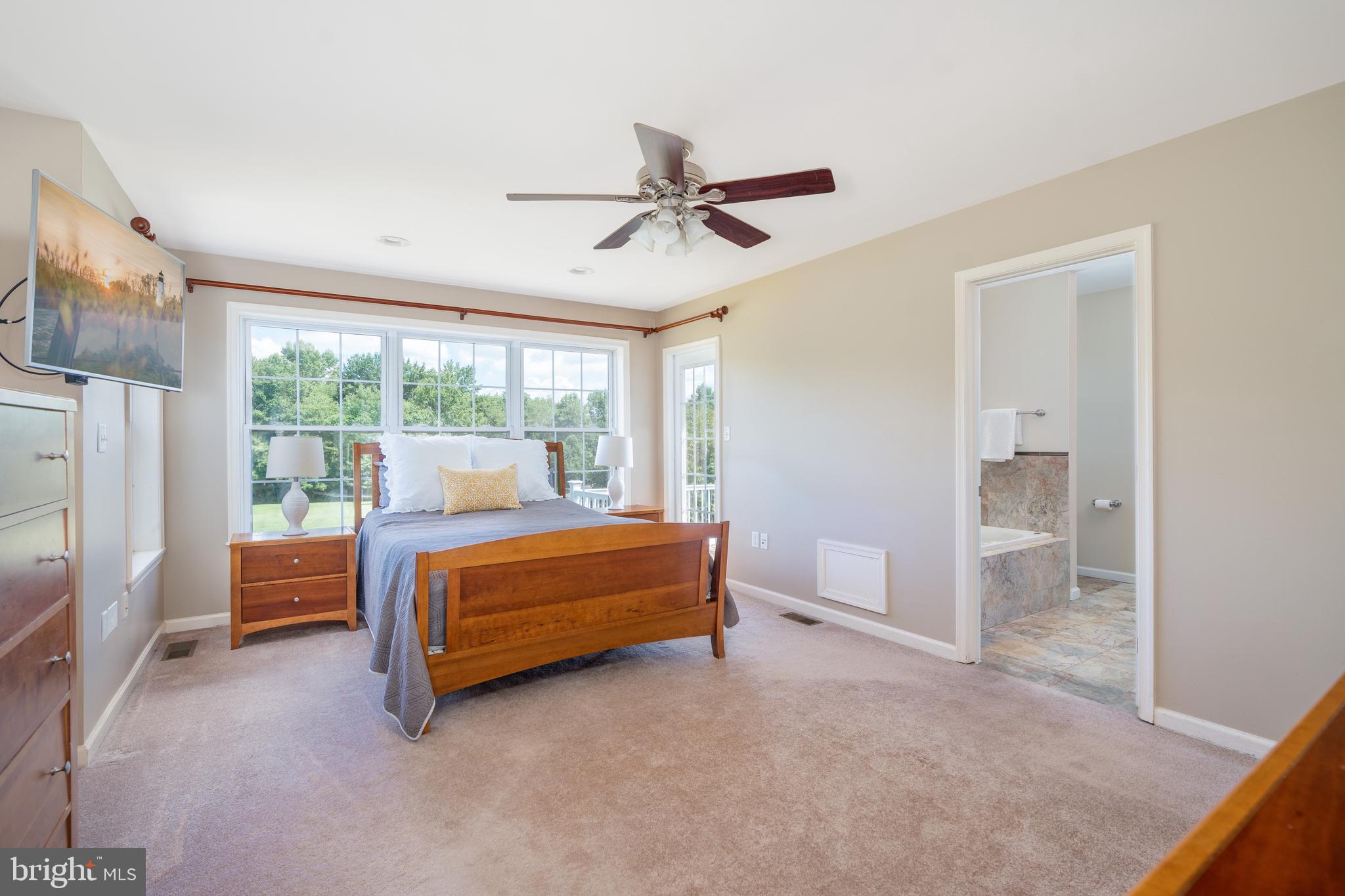 1776 Singerly Road Elkton, MD 21921 - Photo 13 of 28 Owner's suite with full bath and balcony/deck