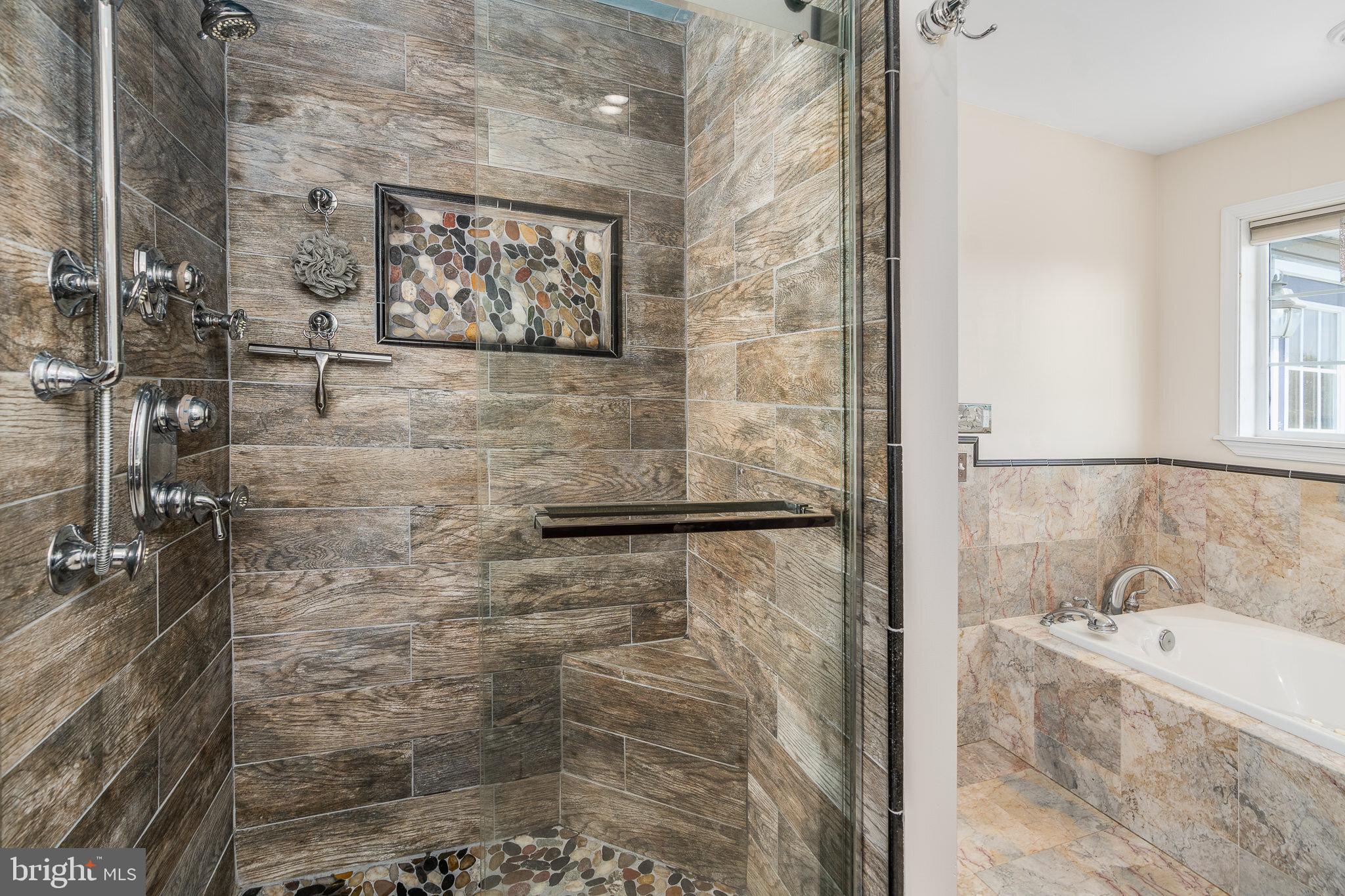1776 Singerly Road Elkton, MD 21921 - Photo 16 of 28 Custom shower in owner's suite w/ body jets shower