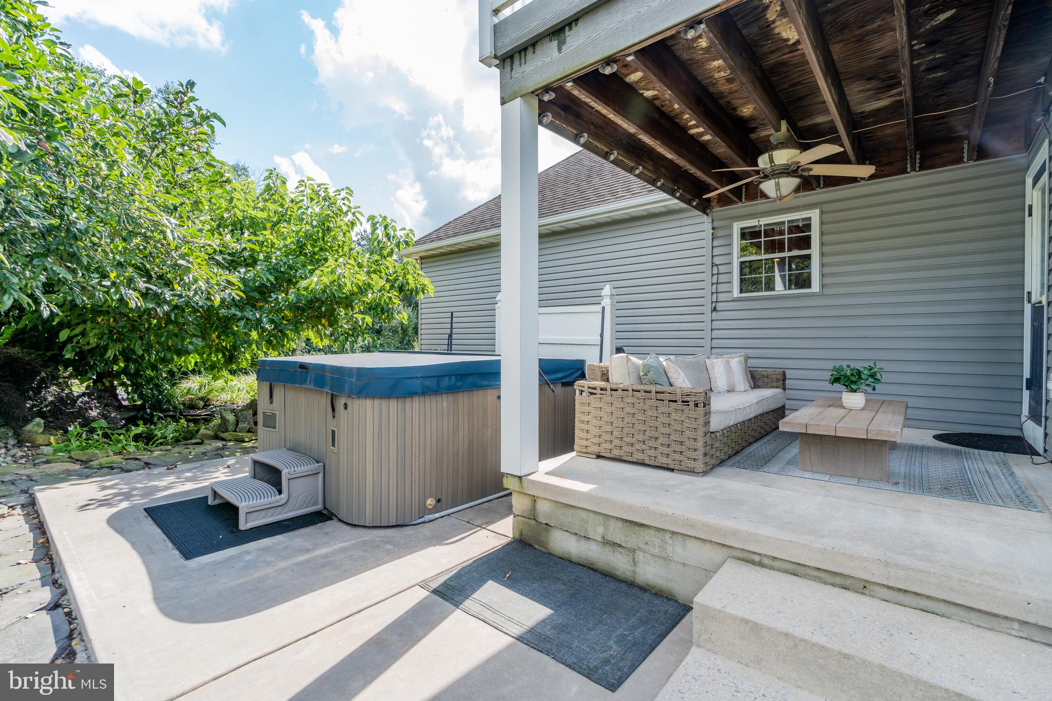 1776 Singerly Road Elkton, MD 21921 - Photo 23 of 28 Patio and hot tub, ready to relax!