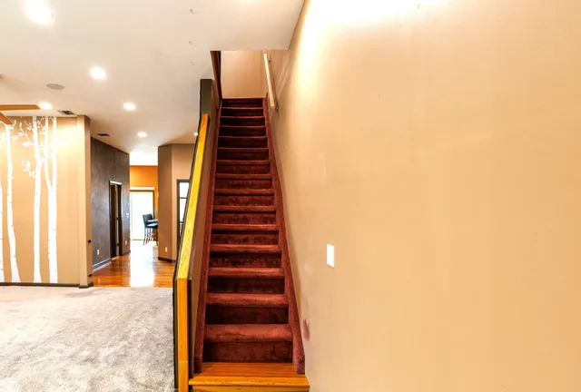 a view of entryway and hall