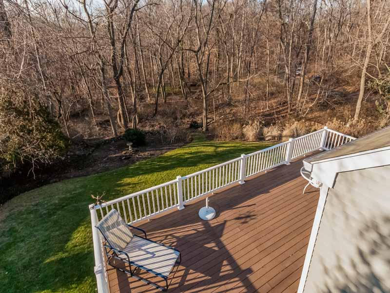 12 Ridge Farms Road Norwalk, CT 06850 - Photo 15 of 23 a view of a deck with a yard