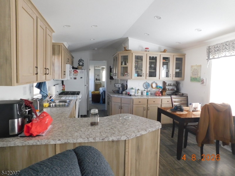 89 Back Street Oxford, NJ 07863 - Photo 7 of 17 a kitchen with granite countertop sink and cabinets